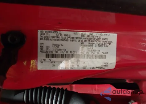 2014 Ford Focus Se from USA, damaged, VIN 1FADP3F28EL337745